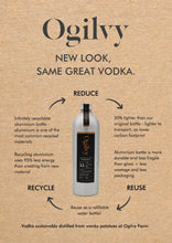Load image into Gallery viewer, Ogilvy Scottish Potato Vodka - 50CL ALU